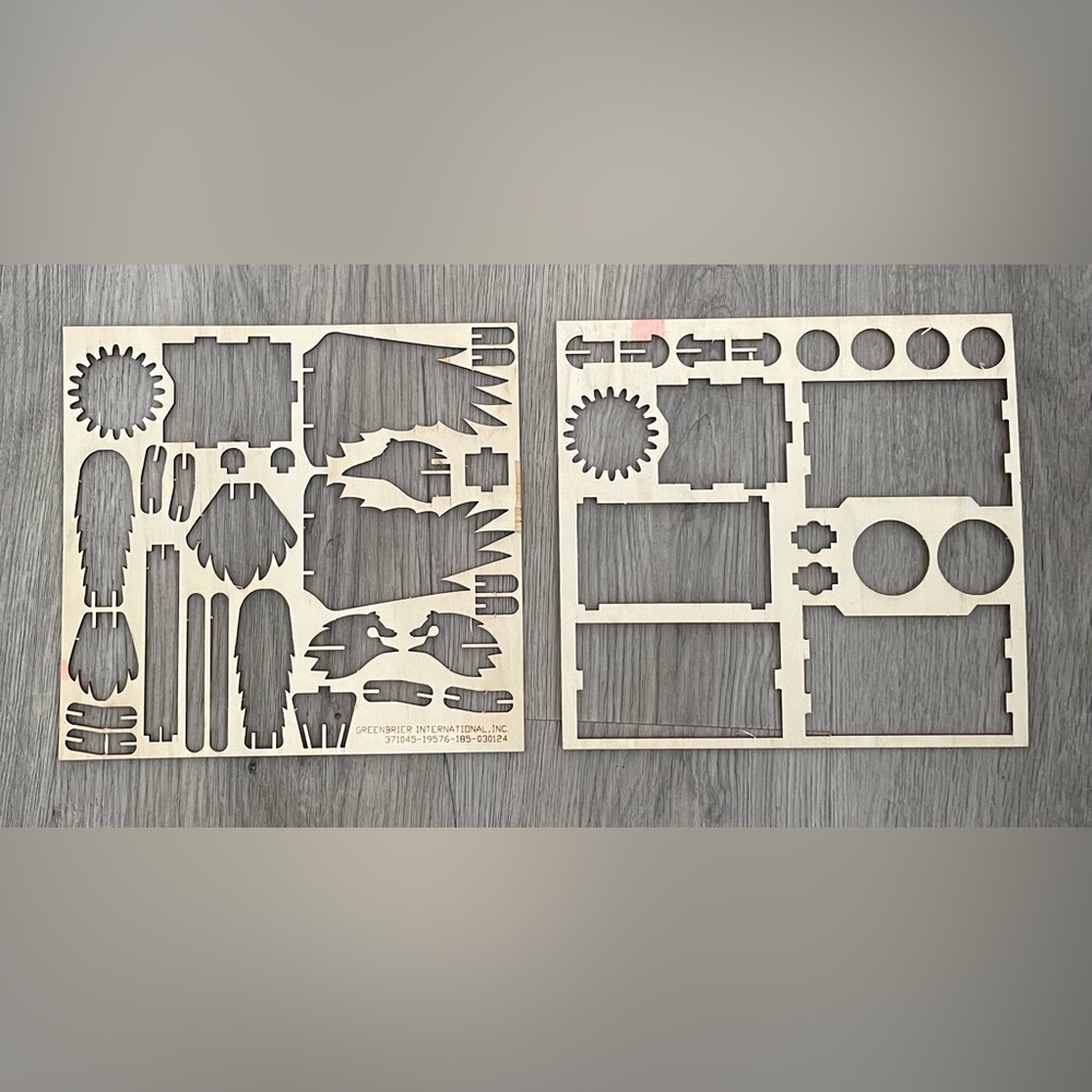 GREENBRIER INTERNATIONAL, INC. Wood Art Craft Stencils